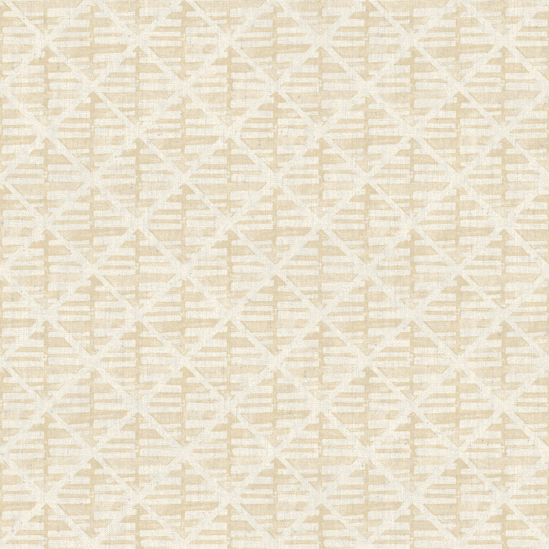 media image for Block Print Wallpaper in Light Ochre from the Bazaar Collection by Galerie Wallcoverings 236