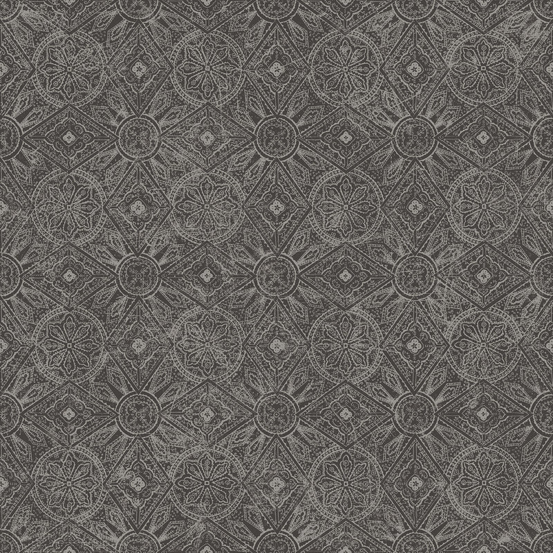 media image for Moroccan Paisley Wallpaper in Charcoal from the Bazaar Collection by Galerie Wallcoverings 254