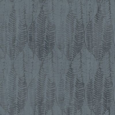 product image of Wasabi Leaves Wallpaper in Dark Teal from the Bazaar Collection by Galerie Wallcoverings 526