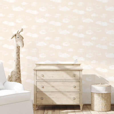 product image for Cloud Beige Wallpaper from the Tiny Tots 2 Collection by Galerie Wallcoverings 43