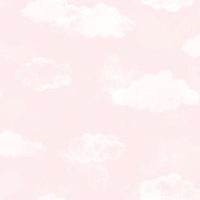 product image of Cloud Pink Wallpaper from the Tiny Tots 2 Collection by Galerie Wallcoverings 534