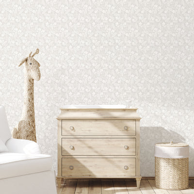 product image for Koala Leaf Greige Wallpaper from the Tiny Tots 2 Collection by Galerie Wallcoverings 99