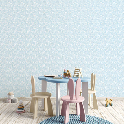 product image for Koala Leaf Light Blue Wallpaper from the Tiny Tots 2 Collection by Galerie Wallcoverings 34