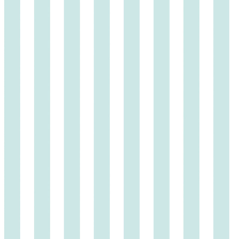 media image for Regency Stripe Turquoise Wallpaper from the Tiny Tots 2 Collection by Galerie Wallcoverings 271