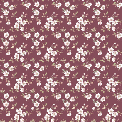 product image for Anemone Mini Cranberry Wallpaper from the Secret Garden Collection by Galerie Wallcoverings 10