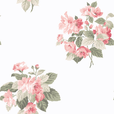 product image for Classic Bouquet Pink Wallpaper from the Secret Garden Collection by Galerie Wallcoverings 76