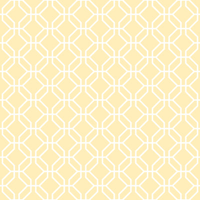 product image of Trellis Negative Yellow Wallpaper from the Secret Garden Collection by Galerie Wallcoverings 517