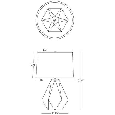 product image for Delta Hi-Lo Table Lamp by Robert Abbey 14