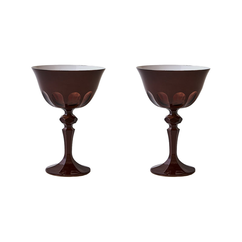 media image for rialto coupe glassware in various colors by sir madam 4 274