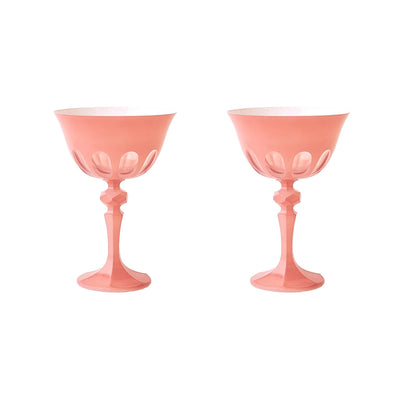 product image for rialto coupe glassware in various colors by sir madam 6 4