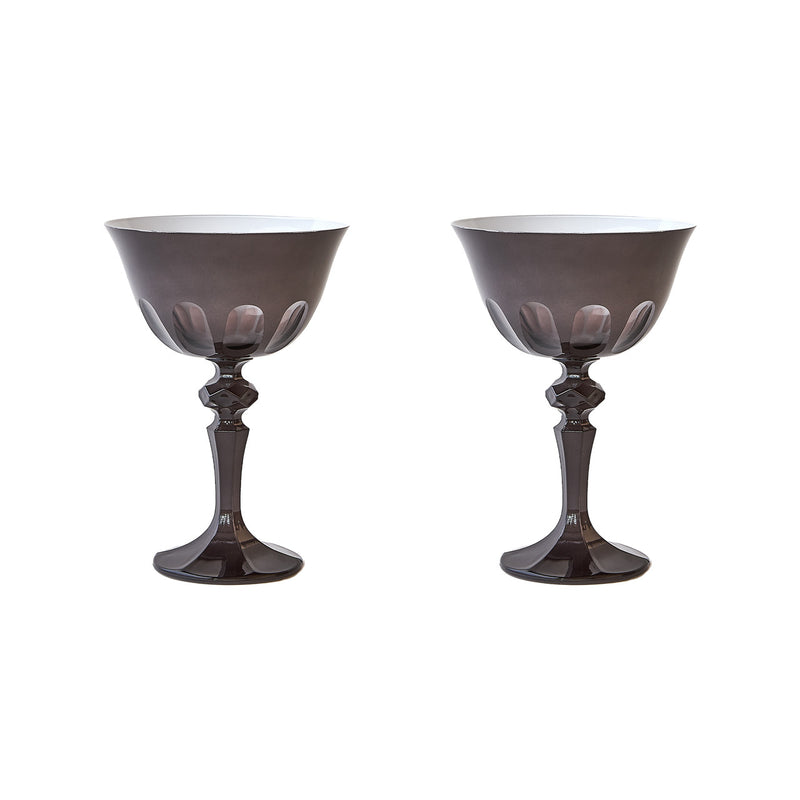 media image for rialto coupe glassware in various colors by sir madam 5 241