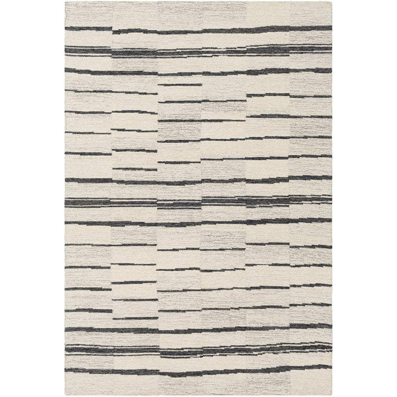 media image for Granada GND-2327 Hand Tufted Rug in Beige & Charcoal by Surya 292