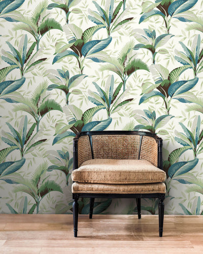 product image for Summerhouse Peacock Wallpaper from the Greenhouse Collection by York Wallcoverings 15