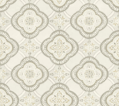 product image of Garden Trellis Hazel Wallpaper from the Greenhouse Collection by York Wallcoverings 515