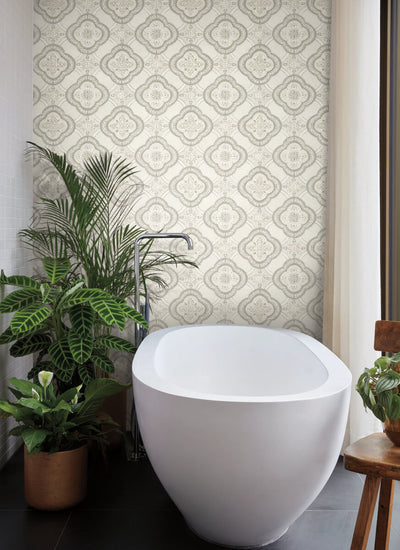 product image for Garden Trellis Hazel Wallpaper from the Greenhouse Collection by York Wallcoverings 29