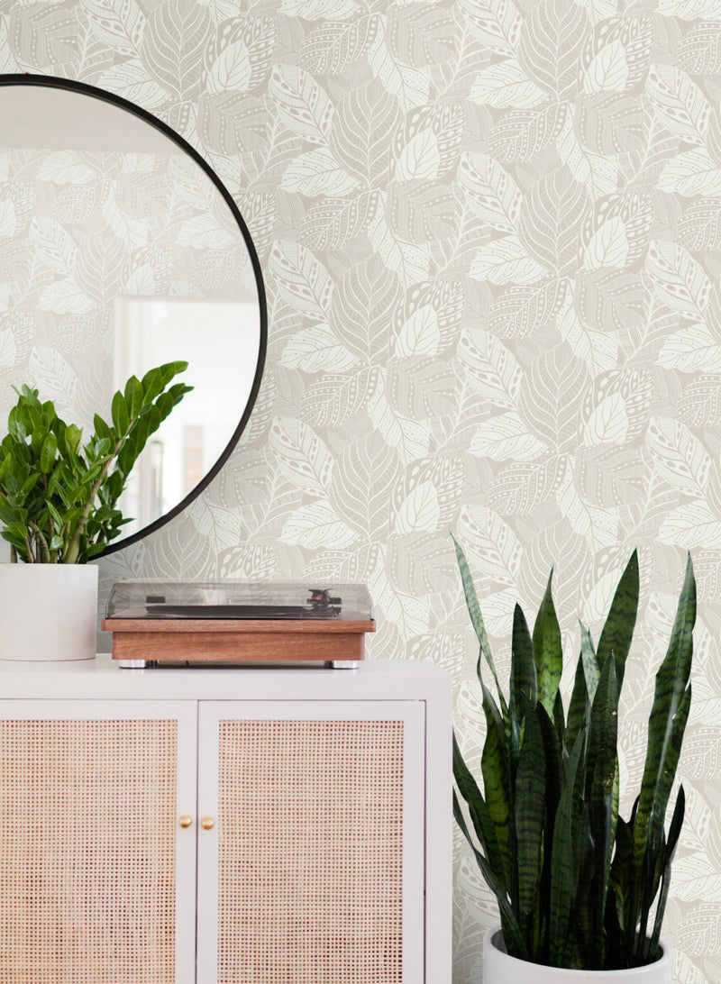 media image for Vinca Glint Wallpaper from the Greenhouse Collection by York Wallcoverings 212