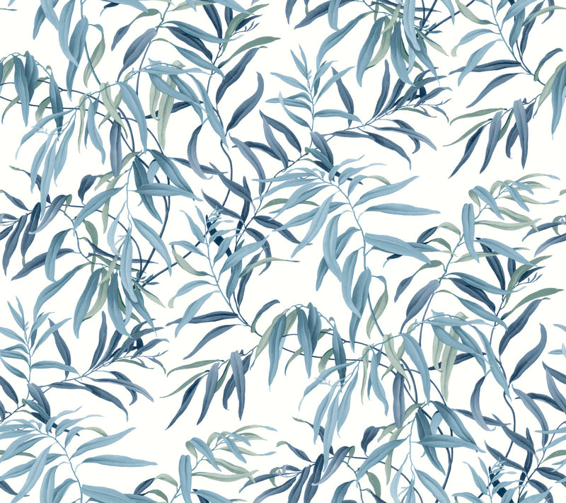 media image for Willow Grove Sky Wallpaper from the Greenhouse Collection by York Wallcoverings 26