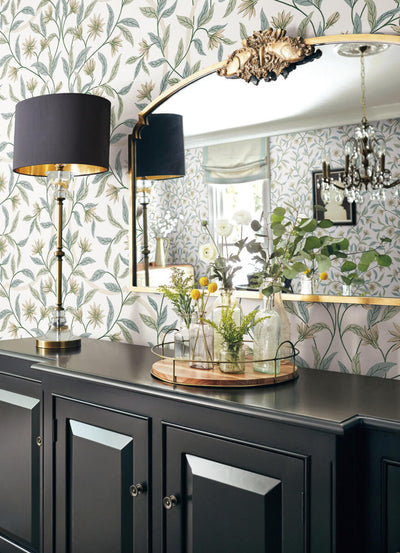 product image for Jasmine Eucalyptus Wallpaper from the Greenhouse Collection by York Wallcoverings 92