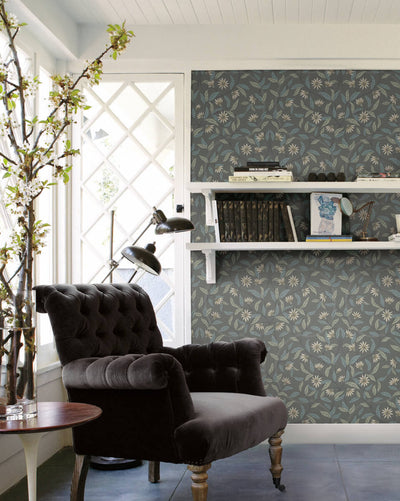 product image for Jasmine Charcoal Wallpaper from the Greenhouse Collection by York Wallcoverings 44