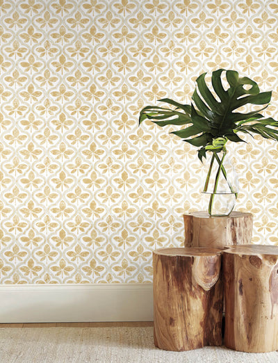 product image for Sevilla Ochre Wallpaper from the Greenhouse Collection by York Wallcoverings 87