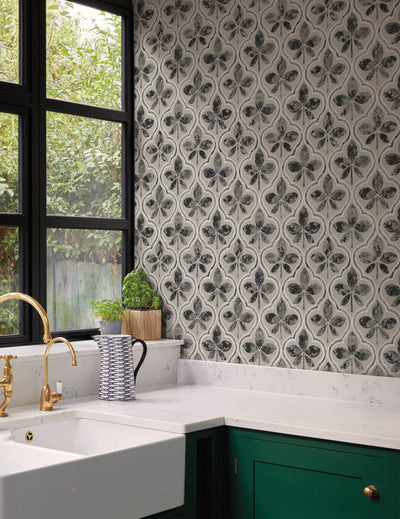 product image for Sevilla Onyx Wallpaper from the Greenhouse Collection by York Wallcoverings 56