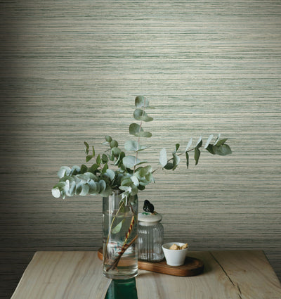 product image for Fountain Grass Jade Wallpaper from the Greenhouse Collection by York Wallcoverings 40