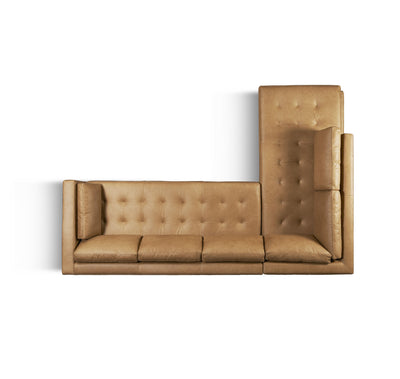 product image for Goldenrod Arm Left Sectional 7