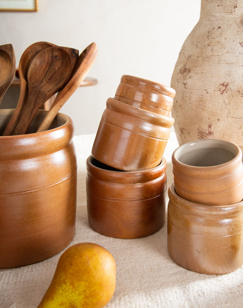 media image for Pottery Renault Jar (No Handle) - Salt-9 273