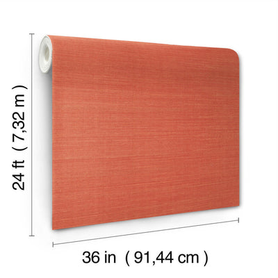 product image for Maguey Sisal Wallpaper in Rhubarb 75