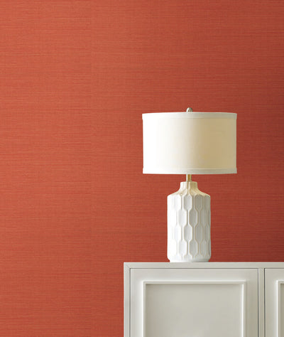 product image for Maguey Sisal Wallpaper in Rhubarb 18