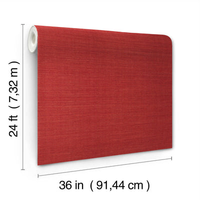 product image for Maguey Sisal Wallpaper in Tomato 27