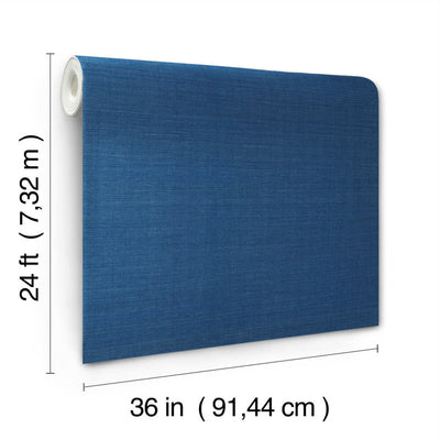 product image for Maguey Sisal Wallpaper in Lapis 48