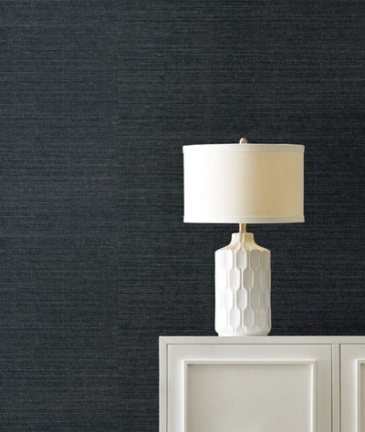 product image for Maguey Sisal Wallpaper in Gunmetal 88