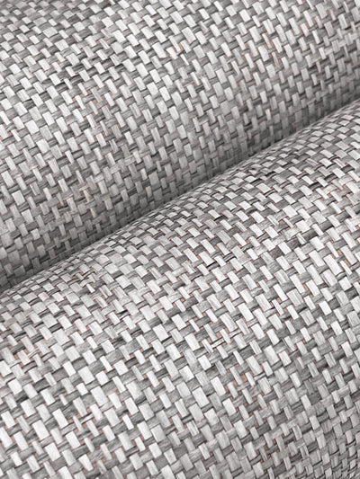 product image for Edo Paperweave Wallpaper in Charcoal 21