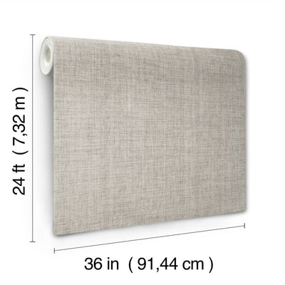 product image for Edo Paperweave Wallpaper in Charcoal 9