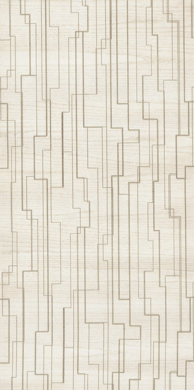 product image of Inlay Line Wallpaper in White 595