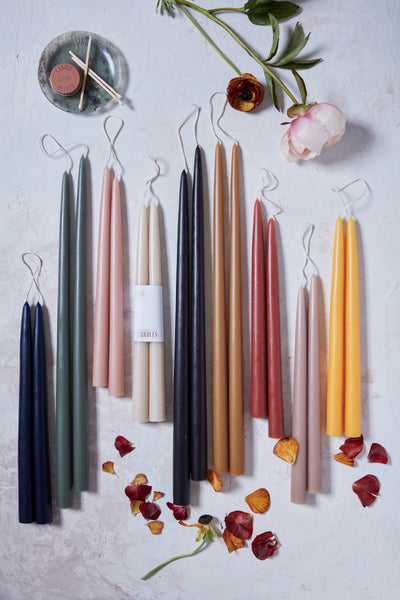 product image for Greige Taper Candles in Various Sizes 28