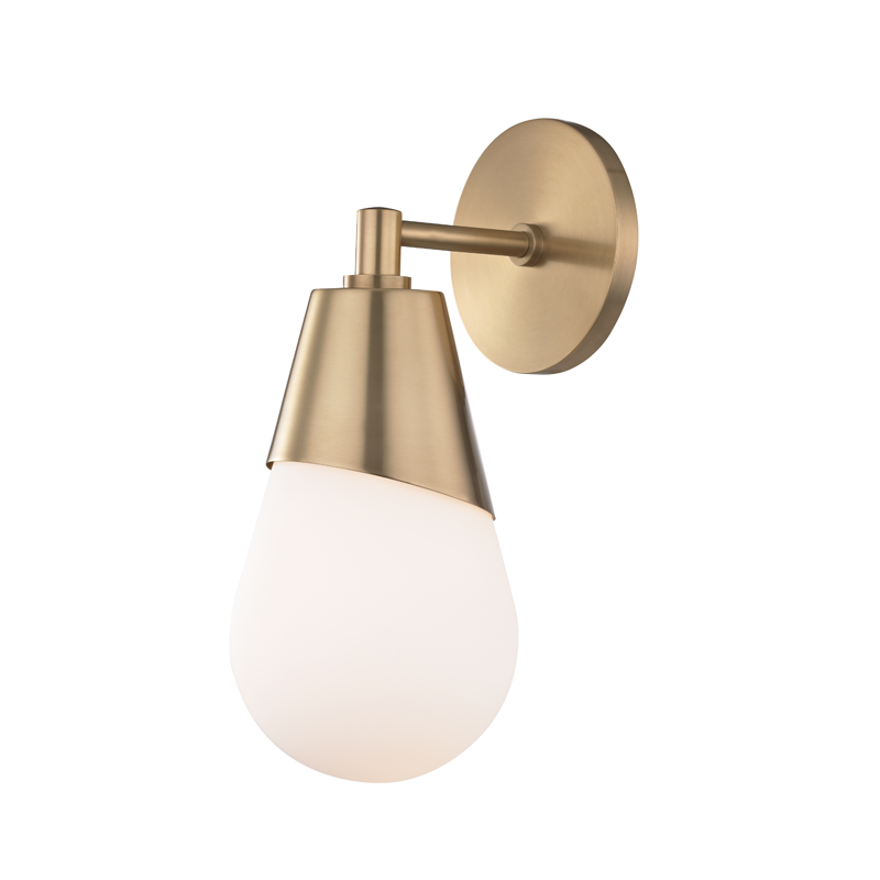 media image for cora 1 light wall sconce by mitzi 1 278