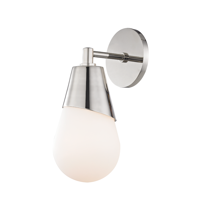 media image for cora 1 light wall sconce by mitzi 3 263