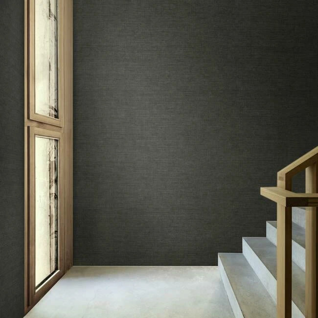 media image for Allegro Wallpaper in Gunmetal from the QuietWall Acoustical Collection by York Wallcoverings 249