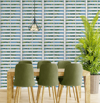 product image for Richwood Shutters Peel & Stick Wallpaper in Ciel 56