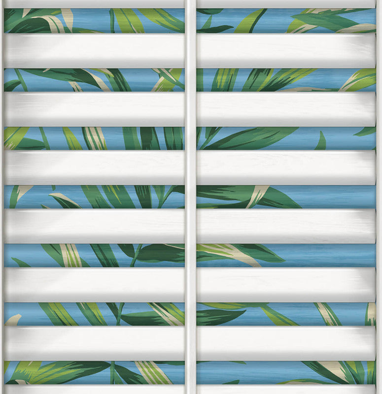 media image for Richwood Shutters Peel & Stick Wallpaper in Ciel 275