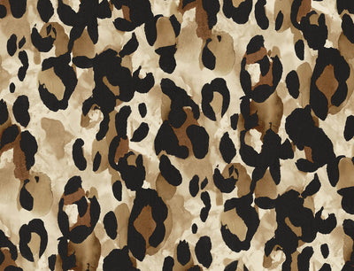 product image for Leopard Print Peel & Stick Wallpaper in Fallburn Tan 20