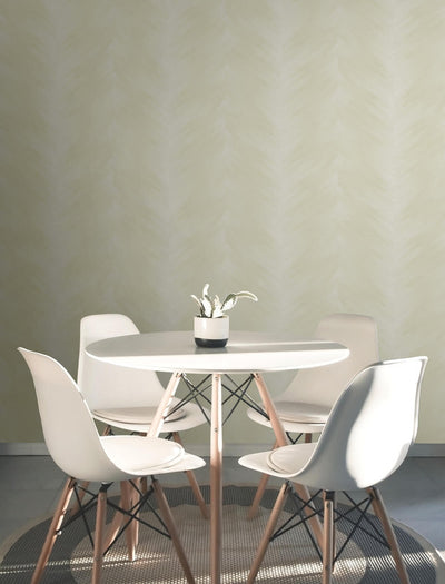 product image for Washed Chevron Peel & Stick Wallpaper in Lace 35