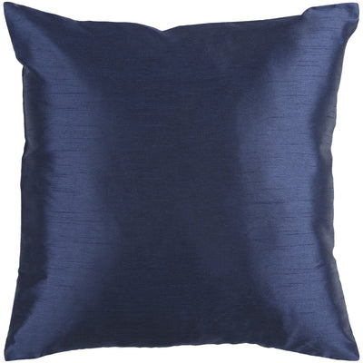 product image of Solid Luxe HH-032 Woven Pillow in Navy by Surya 554