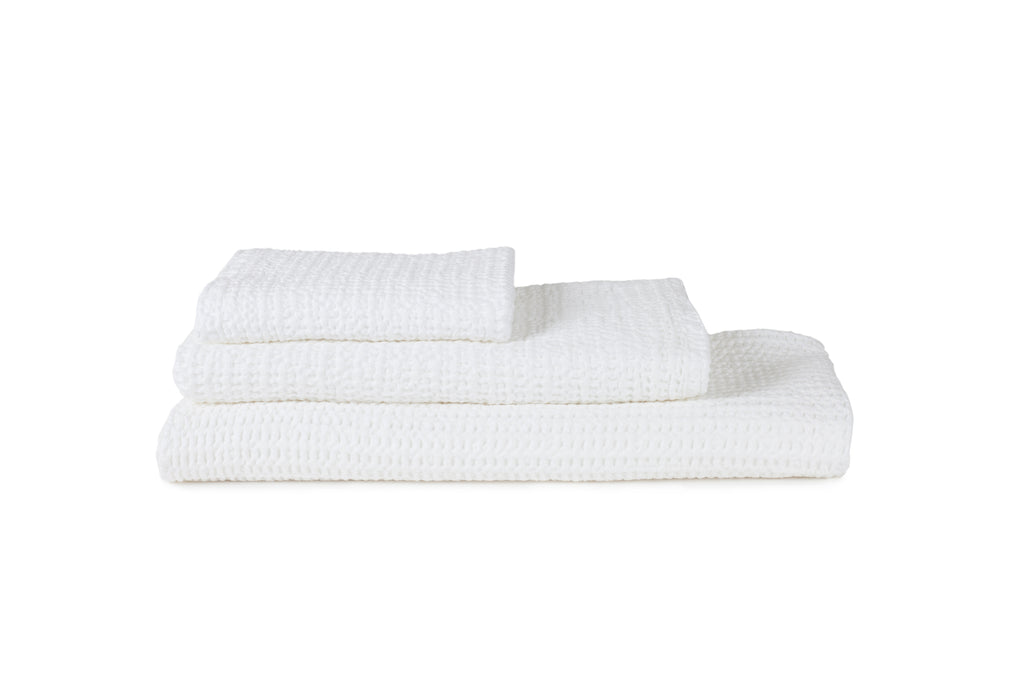 Everyday Waffle Towels, 100% Cotton, Umber Brown