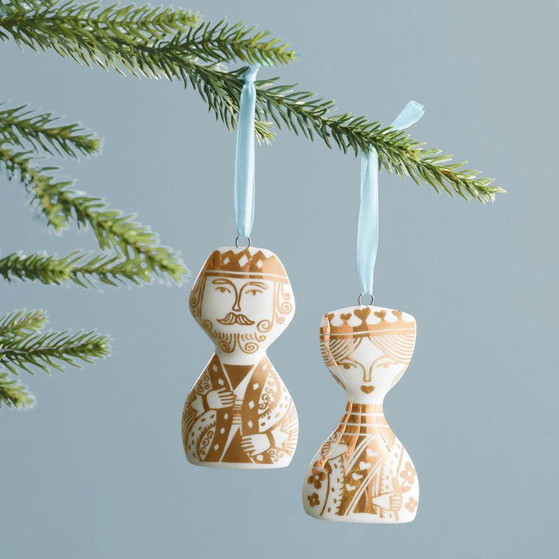 media image for King & Queen Ornament Set 237