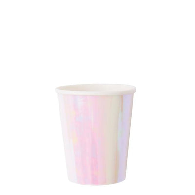 product image for iridescent party cups by meri meri 1 29
