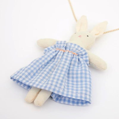 product image for bunny doll necklace by meri meri 3 37