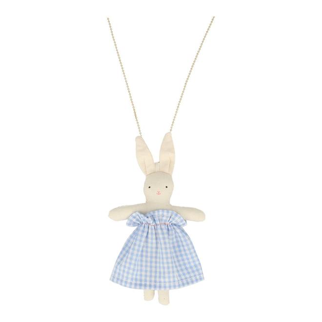 media image for bunny doll necklace by meri meri 2 220